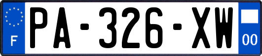 PA-326-XW
