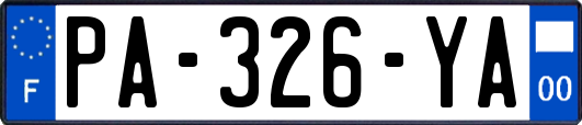 PA-326-YA
