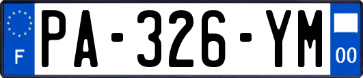 PA-326-YM