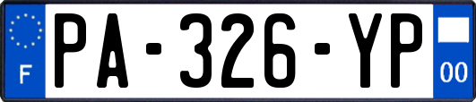 PA-326-YP