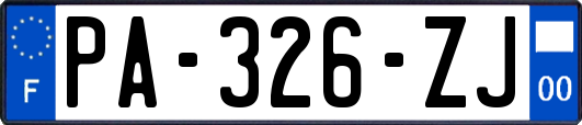 PA-326-ZJ