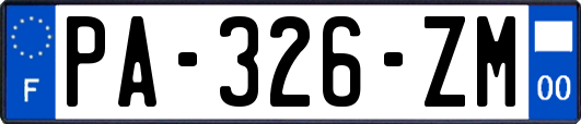 PA-326-ZM