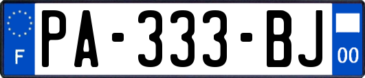 PA-333-BJ