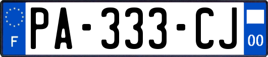 PA-333-CJ