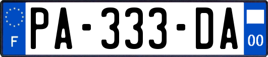 PA-333-DA