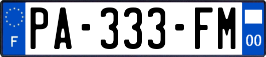 PA-333-FM