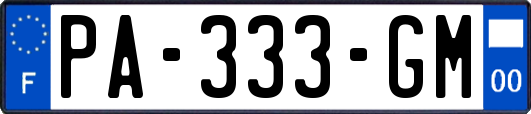 PA-333-GM