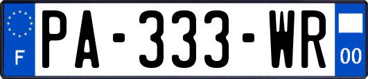 PA-333-WR