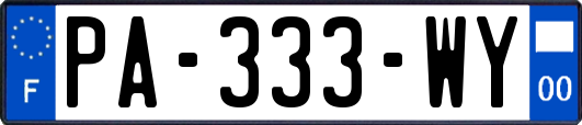 PA-333-WY