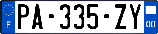 PA-335-ZY