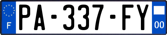 PA-337-FY