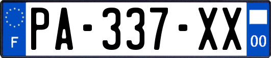 PA-337-XX