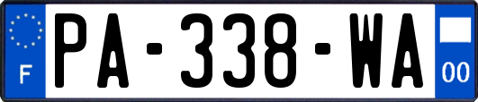 PA-338-WA
