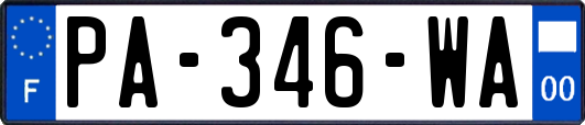 PA-346-WA