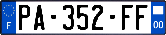 PA-352-FF
