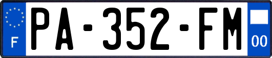 PA-352-FM