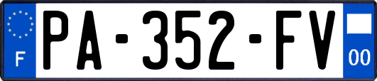 PA-352-FV
