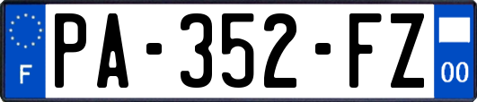 PA-352-FZ