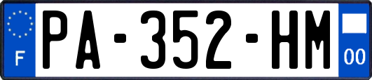 PA-352-HM