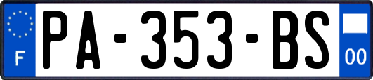 PA-353-BS