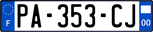 PA-353-CJ