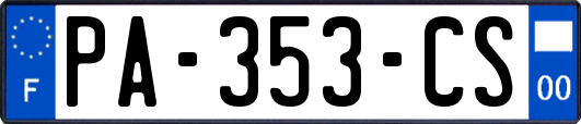 PA-353-CS
