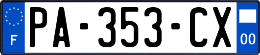 PA-353-CX