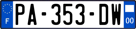 PA-353-DW