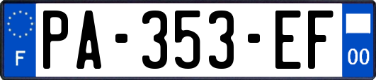 PA-353-EF