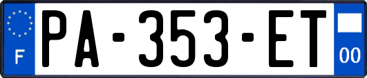 PA-353-ET