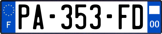 PA-353-FD