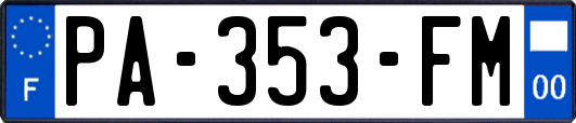 PA-353-FM