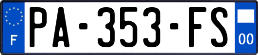 PA-353-FS