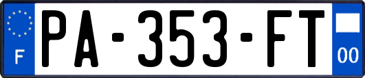 PA-353-FT