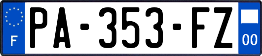 PA-353-FZ