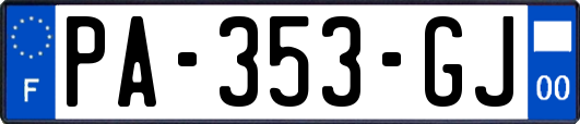 PA-353-GJ