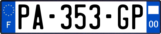 PA-353-GP