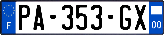 PA-353-GX