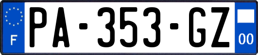 PA-353-GZ