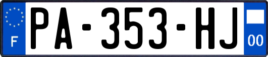PA-353-HJ