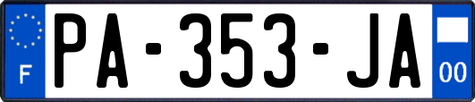 PA-353-JA
