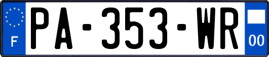 PA-353-WR