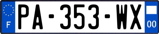PA-353-WX