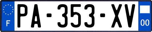 PA-353-XV