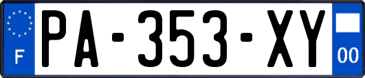 PA-353-XY