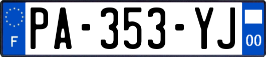 PA-353-YJ