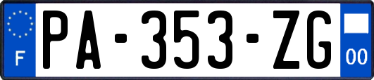 PA-353-ZG