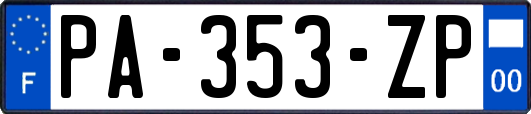 PA-353-ZP