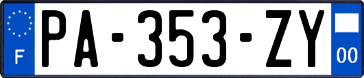 PA-353-ZY
