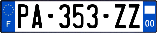 PA-353-ZZ